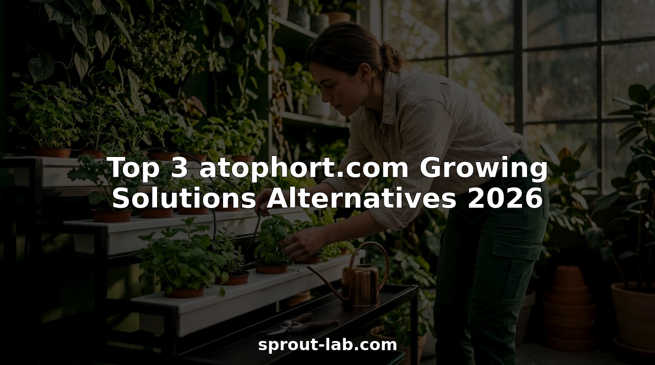 Urban gardener tending modular hydroponic plants on balcony